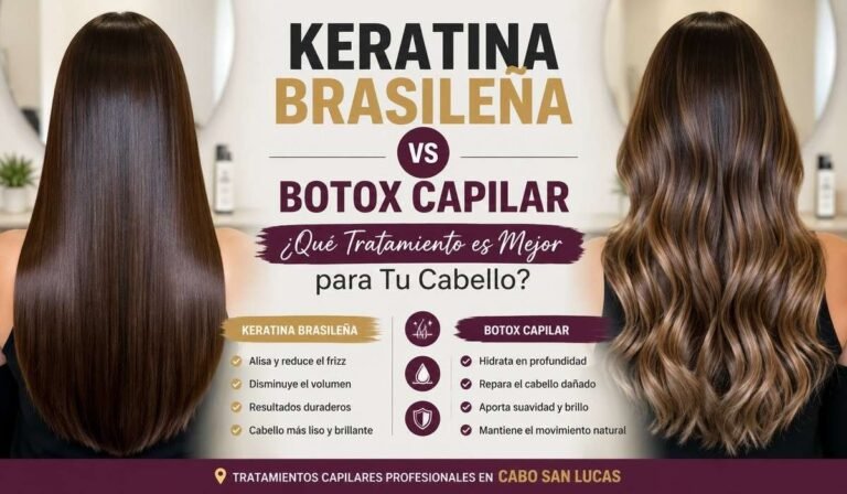 Keratina Brasileña vs Botox Capilar